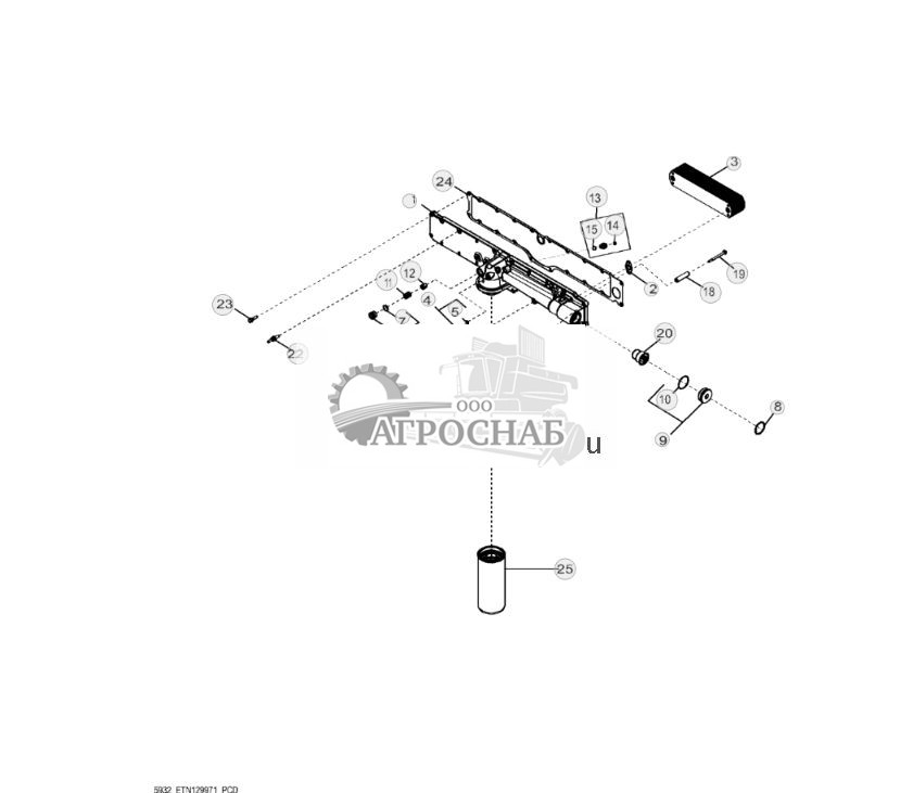 5932 Маслоохладитель двигателя и масляный фильтр - ST801699 64.jpg
